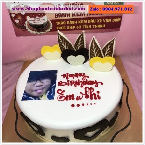 Bánh Sinh Nhật In Hình Ảnh - H464